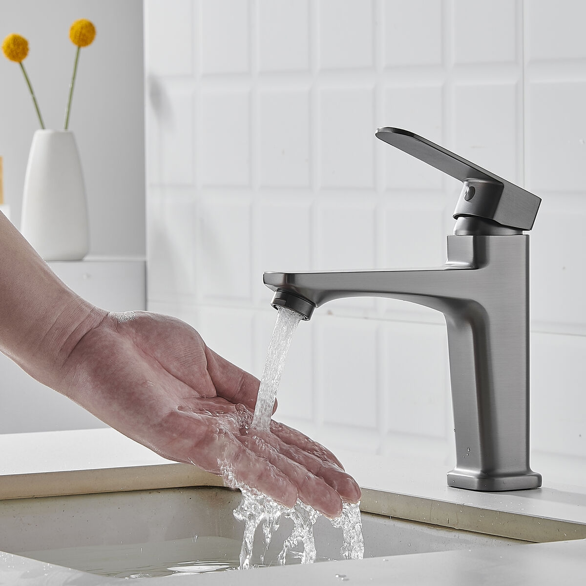 Grifo Monomando Fontastock Acero Inoxidable Zinc Aleación de Zinc 8 S6505370_7