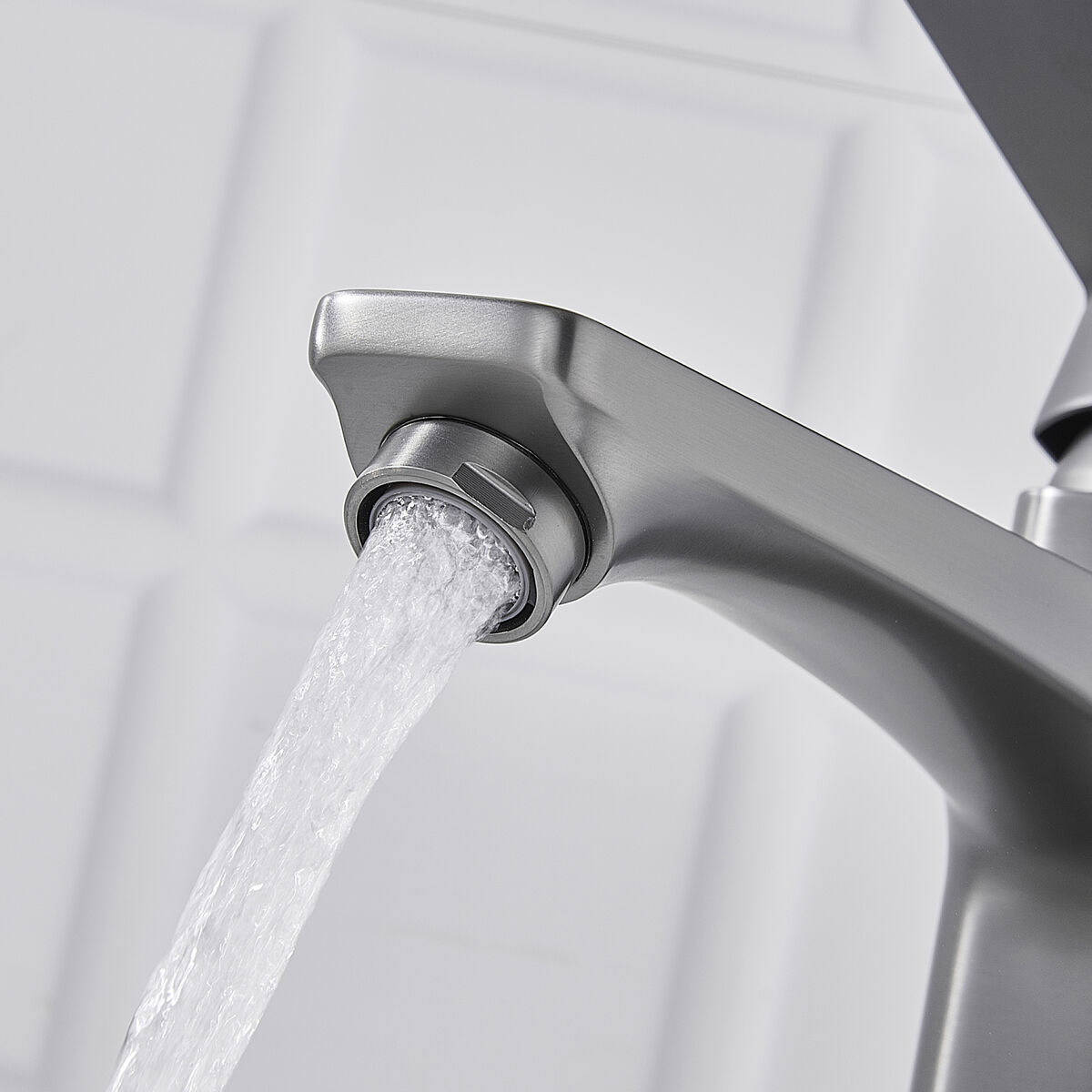 Grifo Monomando Fontastock Acero Inoxidable Zinc Aleación de Zinc Alto 7 S6505371_6