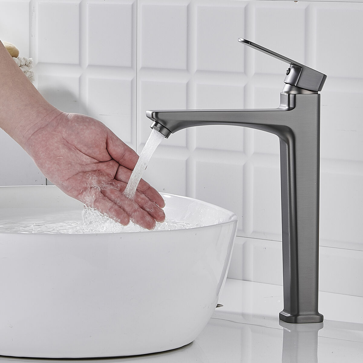 Grifo Monomando Fontastock Acero Inoxidable Zinc Aleación de Zinc Alto 8 S6505371_7