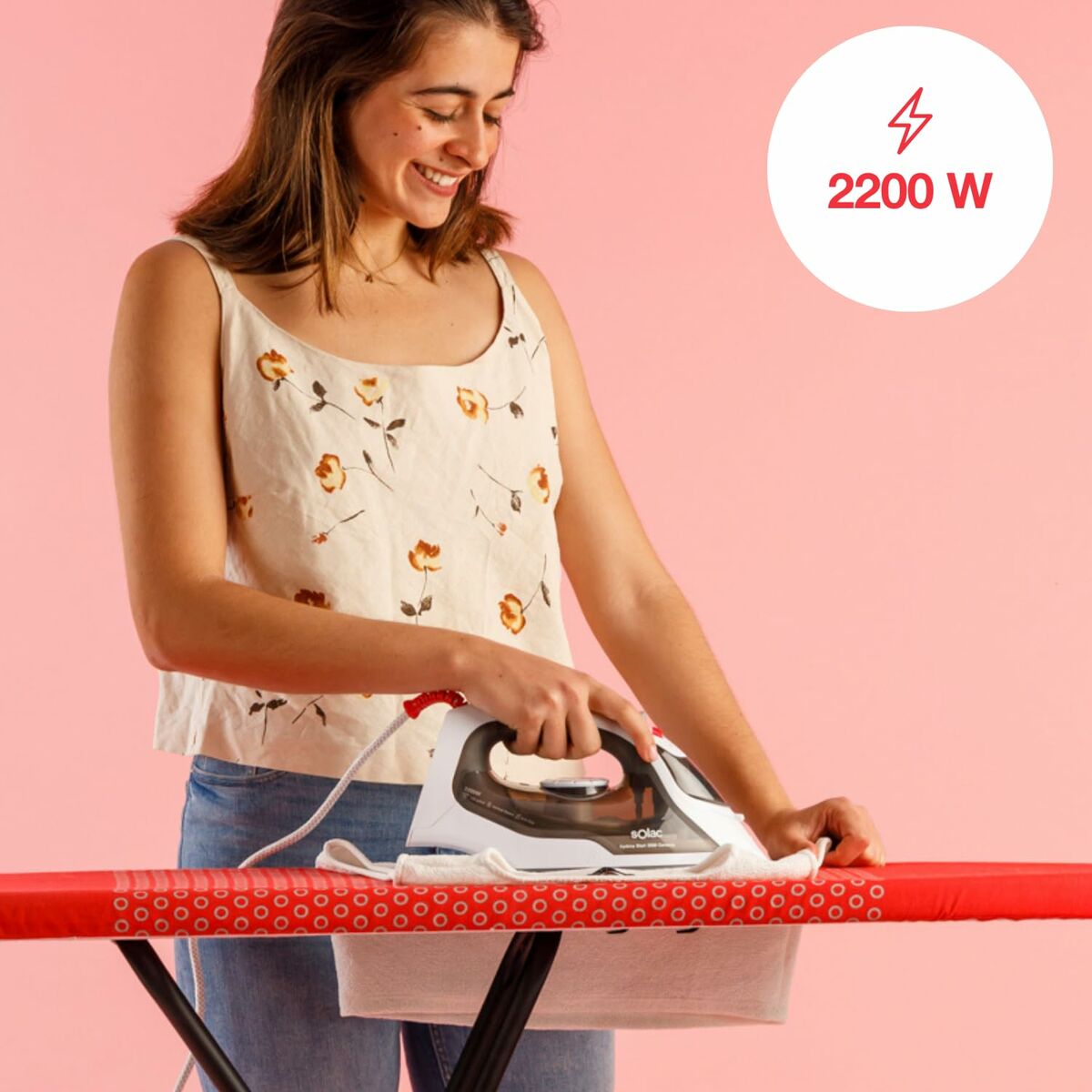 Plancha de Vapor Solac PV2001 2200 W 2 S7608789_1