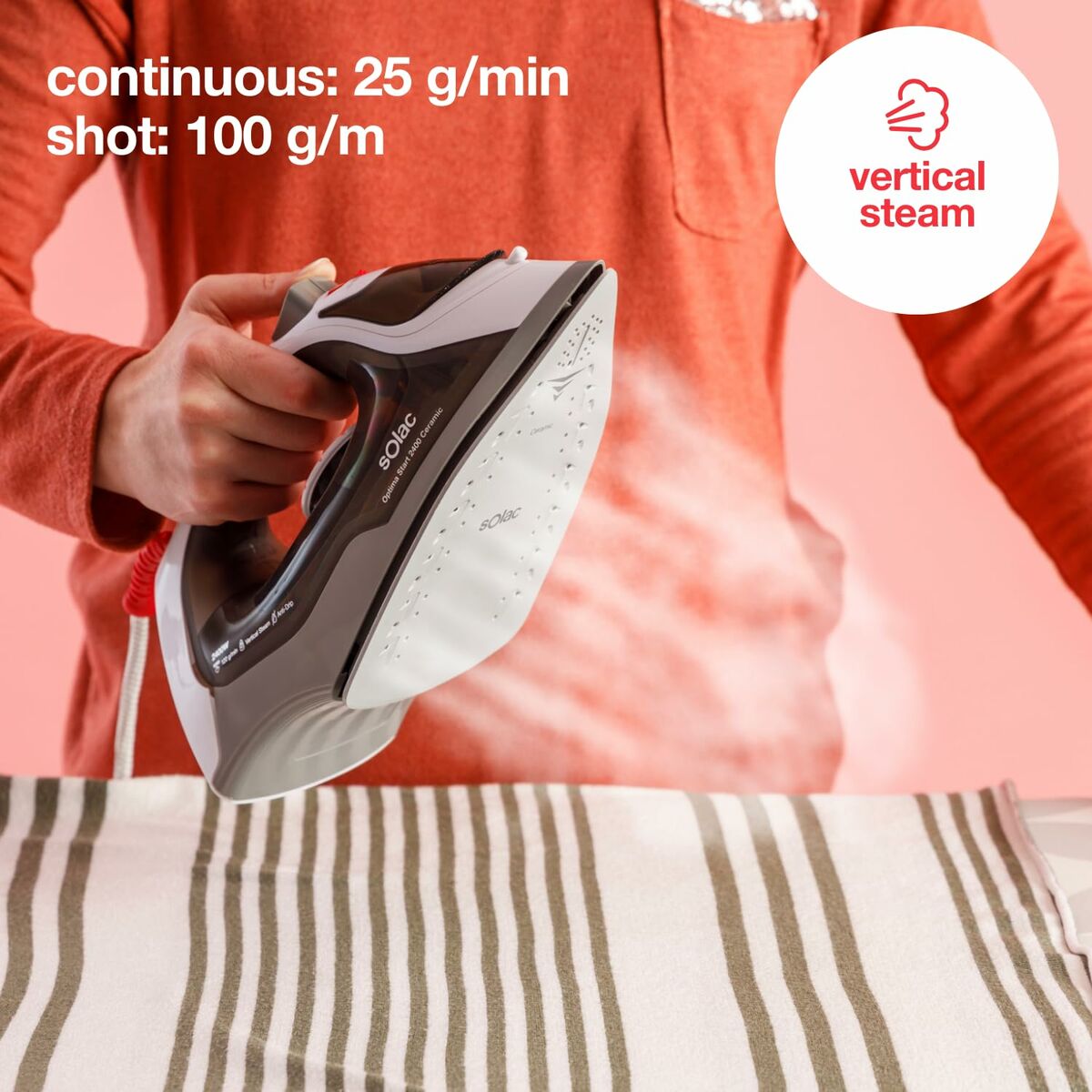 Plancha de Vapor Solac PV2001 2200 W 3 S7608789_2