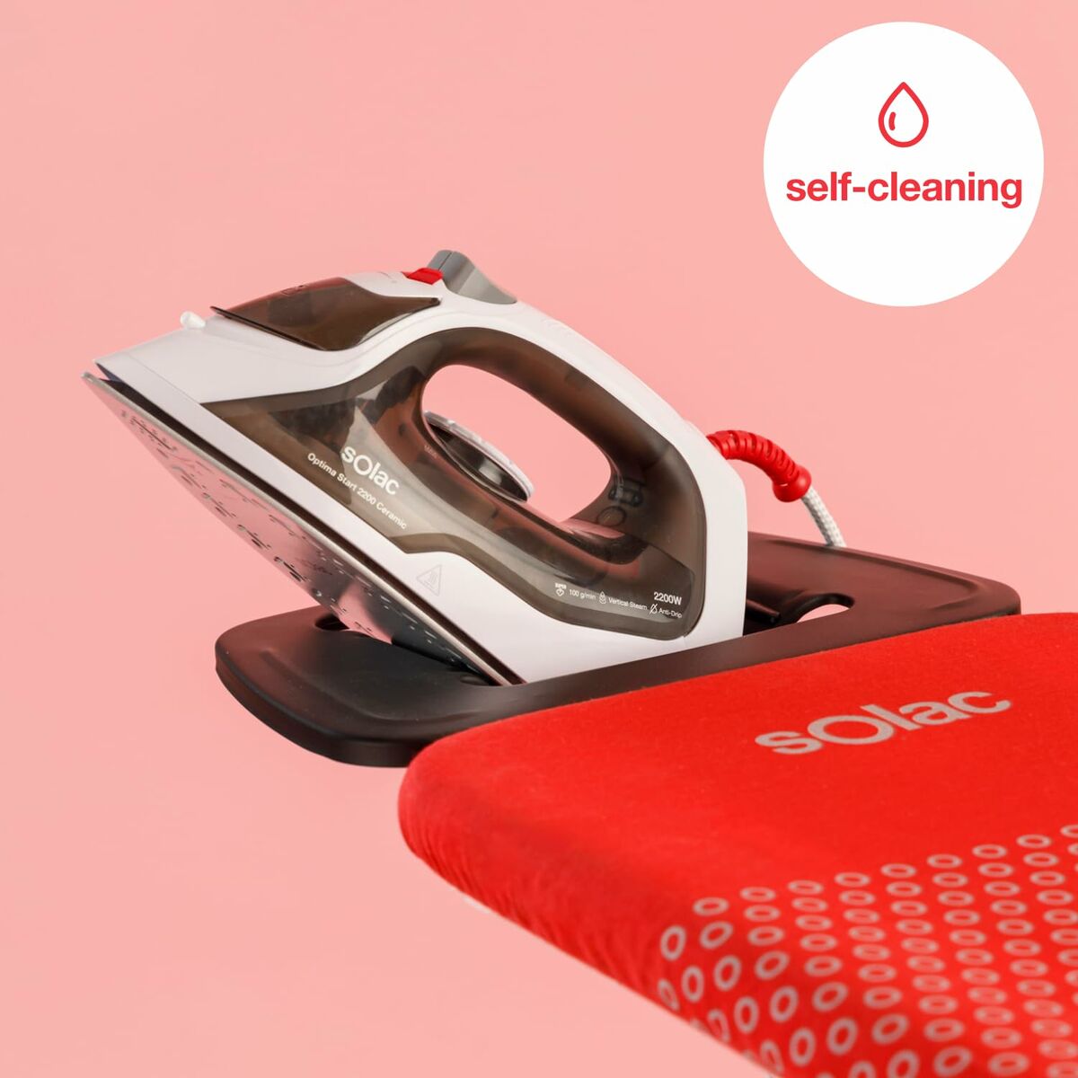 Plancha de Vapor Solac PV2001 2200 W 6 S7608789_5