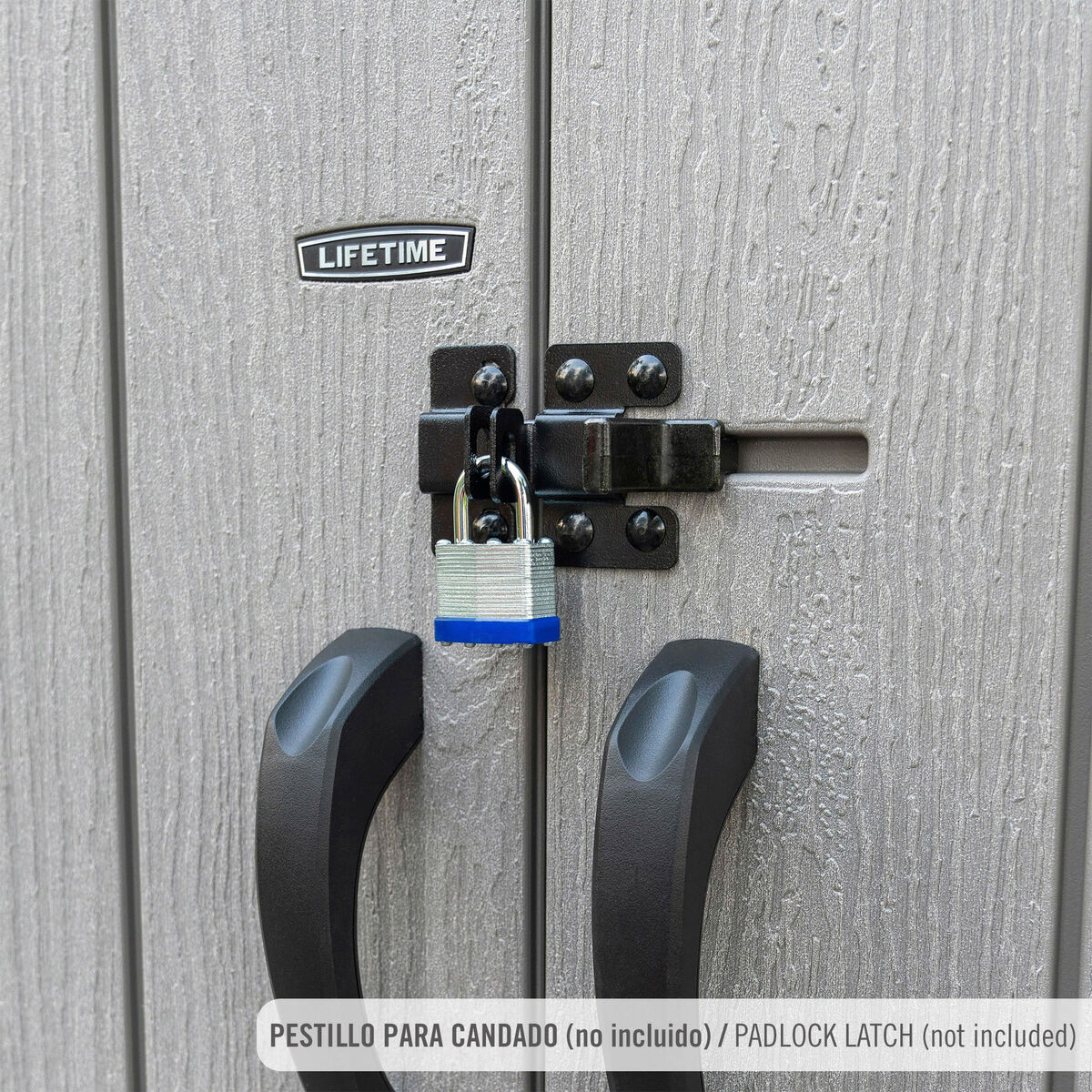 Mueble de almacenaje Lifetime Gris 143 x 174 x 74 cm 5 S8906515_4