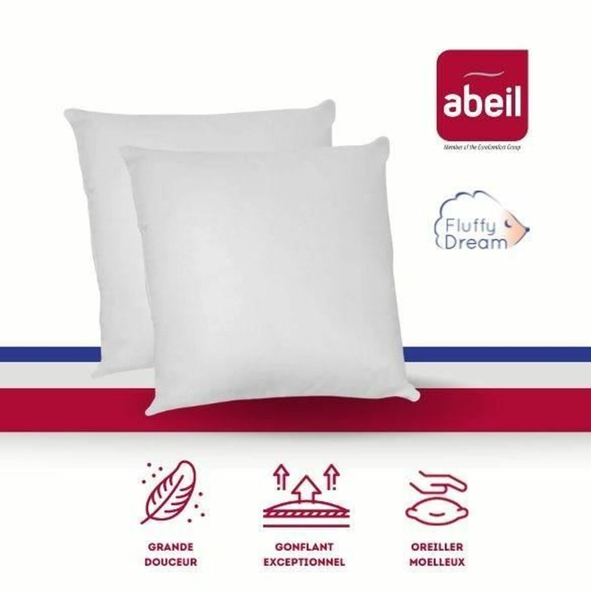 Almohada Abeil FluffyDream 60 x 60 cm 2 Unidades 2 S7197201_1