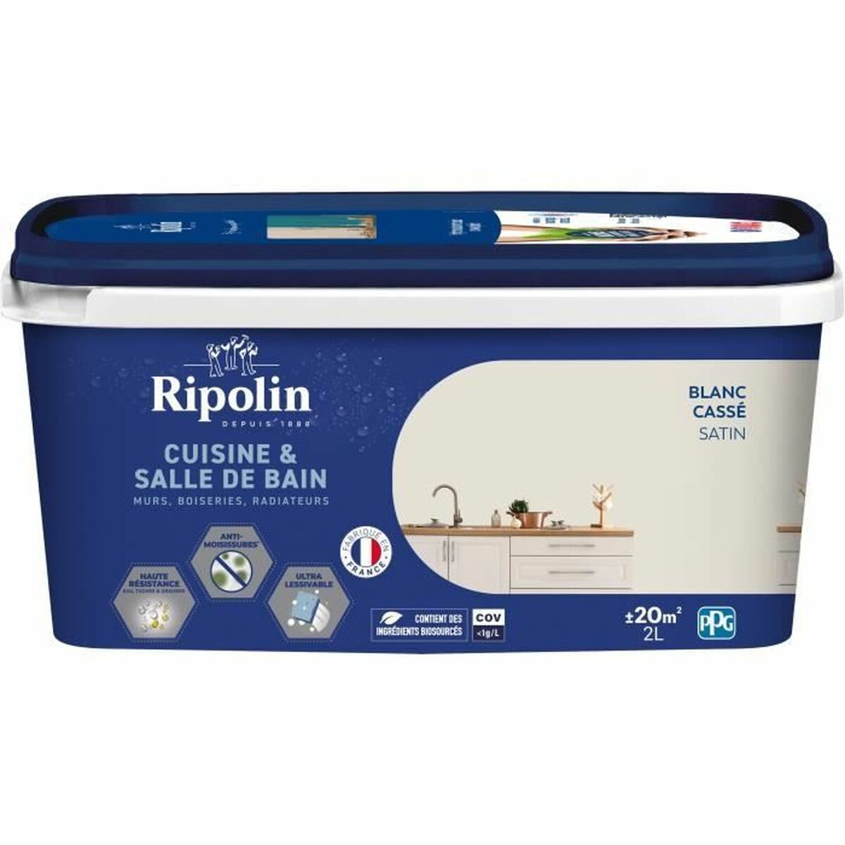 Pintura de Imprimación Ripolin Blanco Mate 2 L 1 S71014337_0