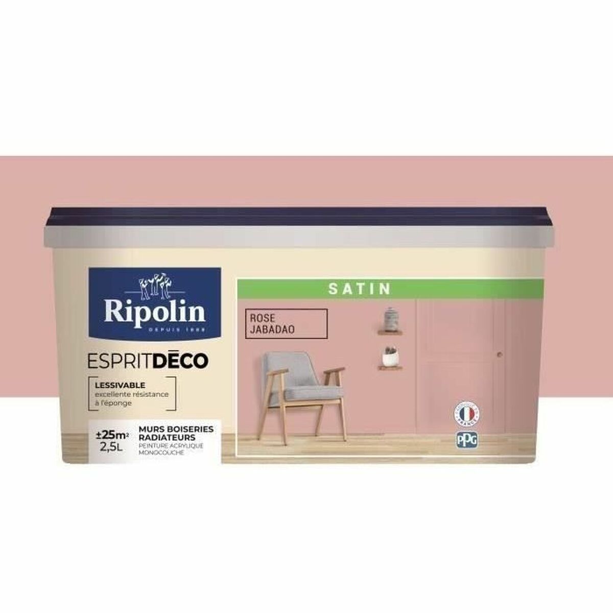 Pintura de Imprimación Ripolin Rose Satinado 1 S71014156_0