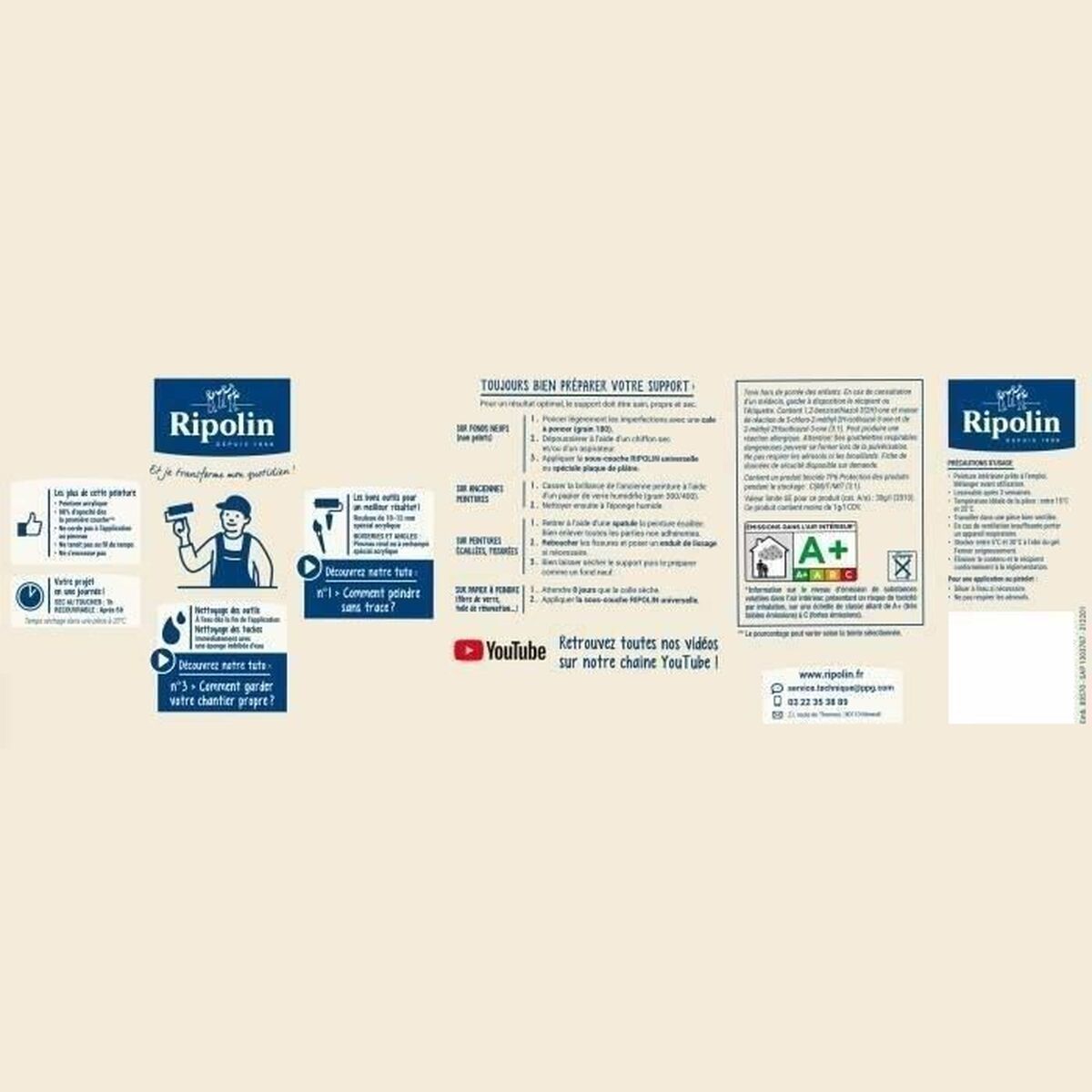 Pintura de Imprimación Ripolin Rose Satinado 4 S71014156_3