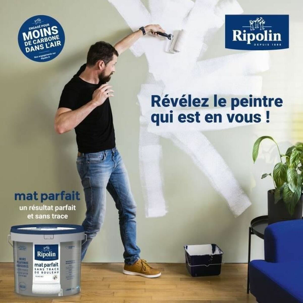 Pintura de Imprimación Ripolin Blanco Mate 2,5 L 3 S71014371_2