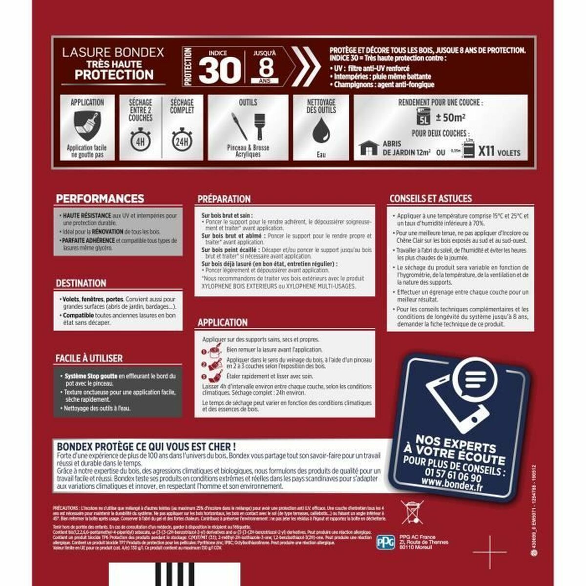 Pintura de Imprimación Bondex Satinado 5 L Beige 5 S71014255_4