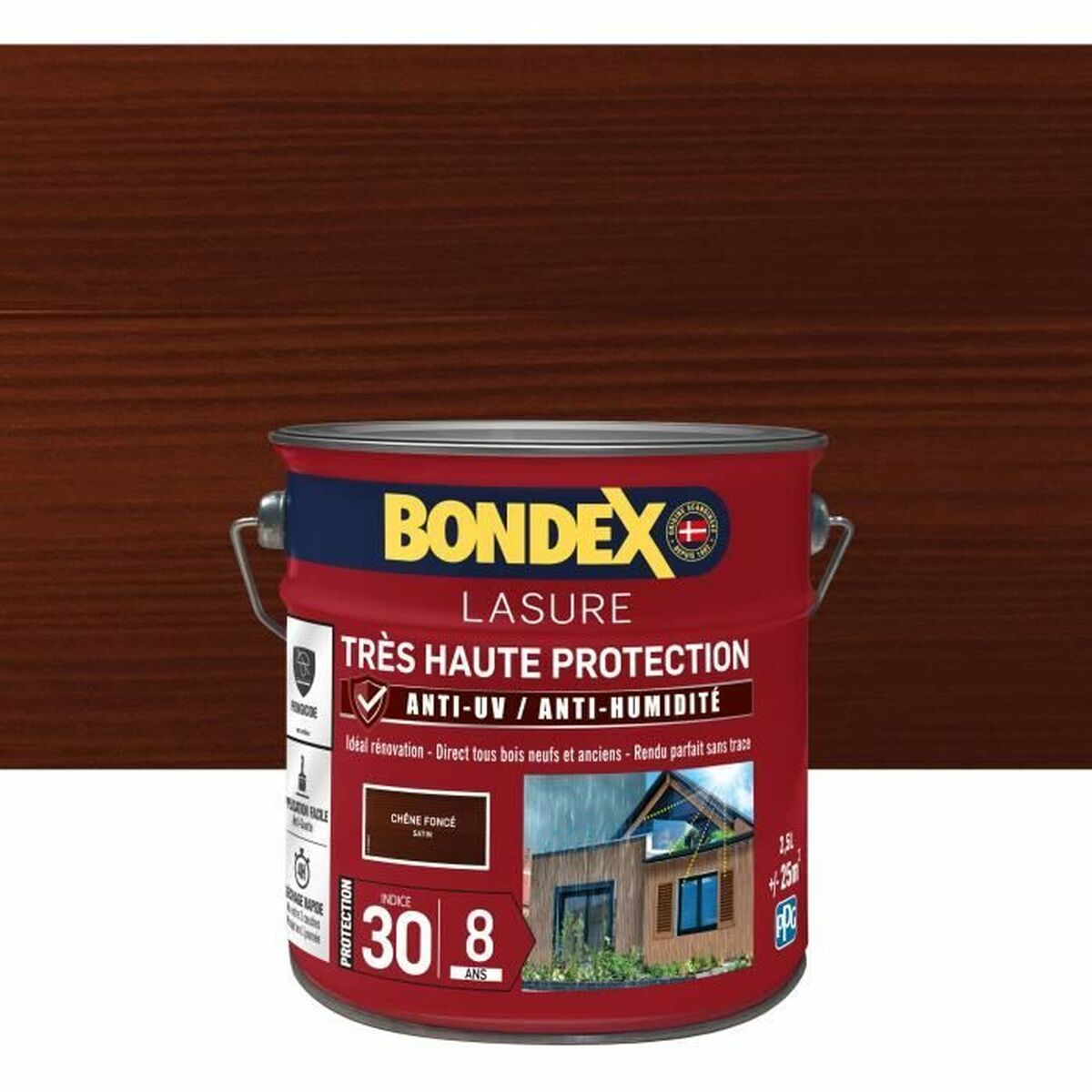 Pintura de Imprimación Bondex Marrón Satinado 2,5 L 1 S71014260_0