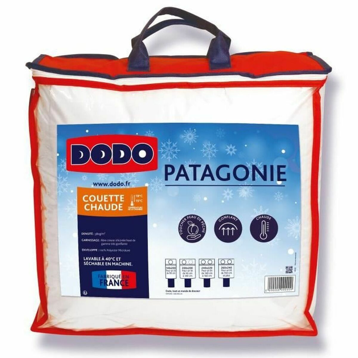 Relleno Nórdico DODO Patagonia Blanco 240 x 260 cm 380 g/m² 1 S7151834_0