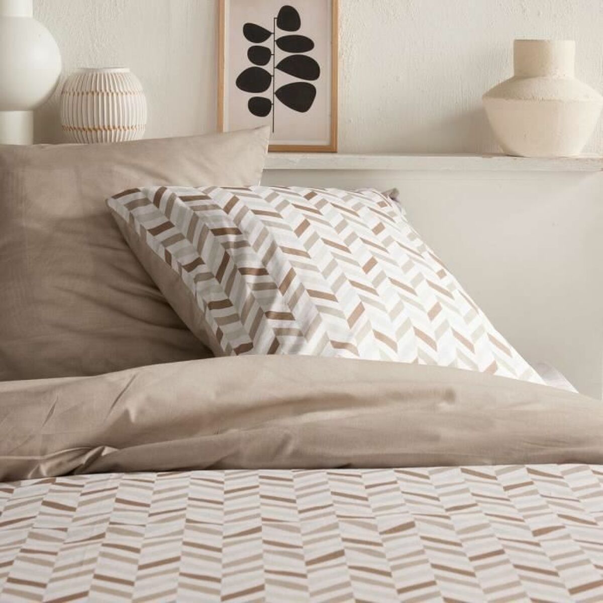 Juego de funda nórdica TODAY Beige Cama de 180/200 2 Piezas 3 S71015182_2