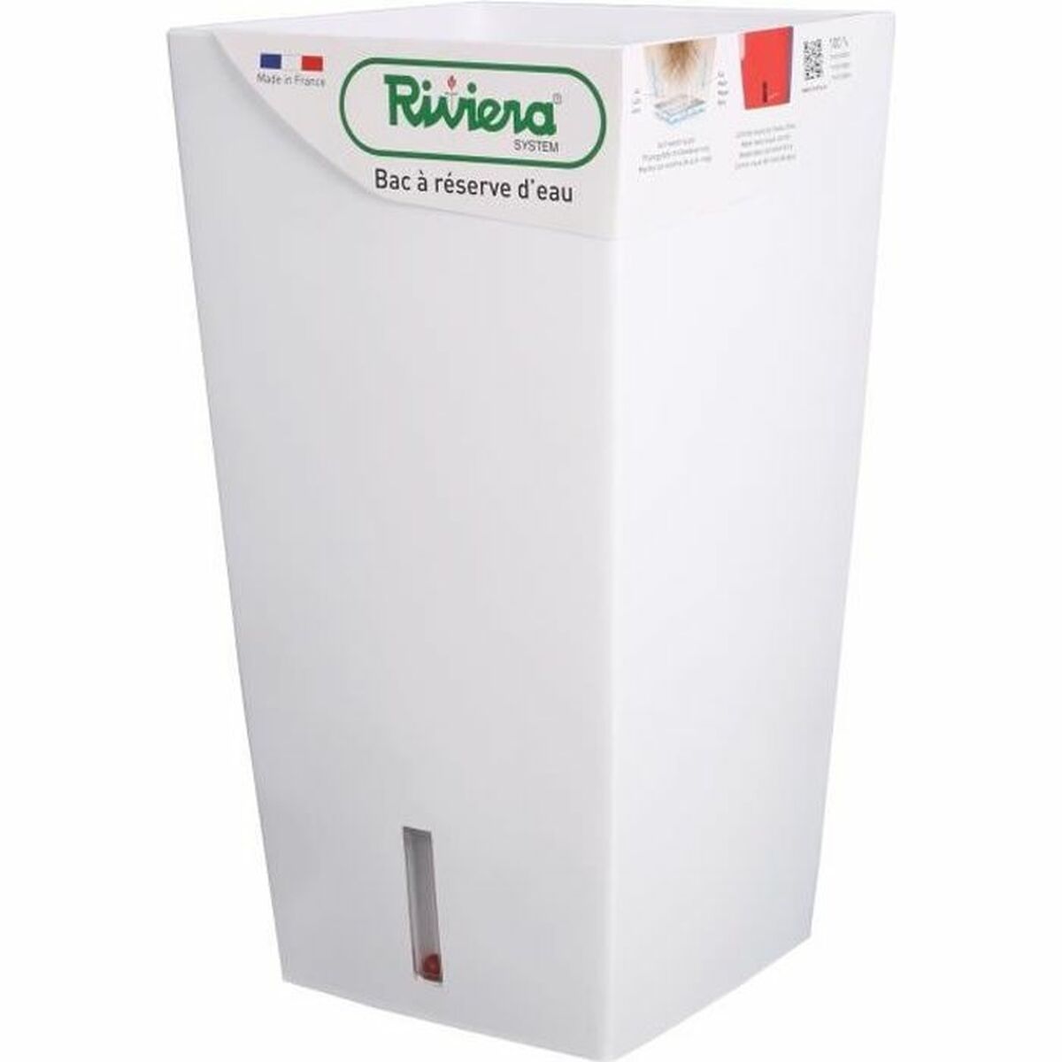 Maceta Riviera Blanco 28 x 28 x 52 cm 1 S7193657_0