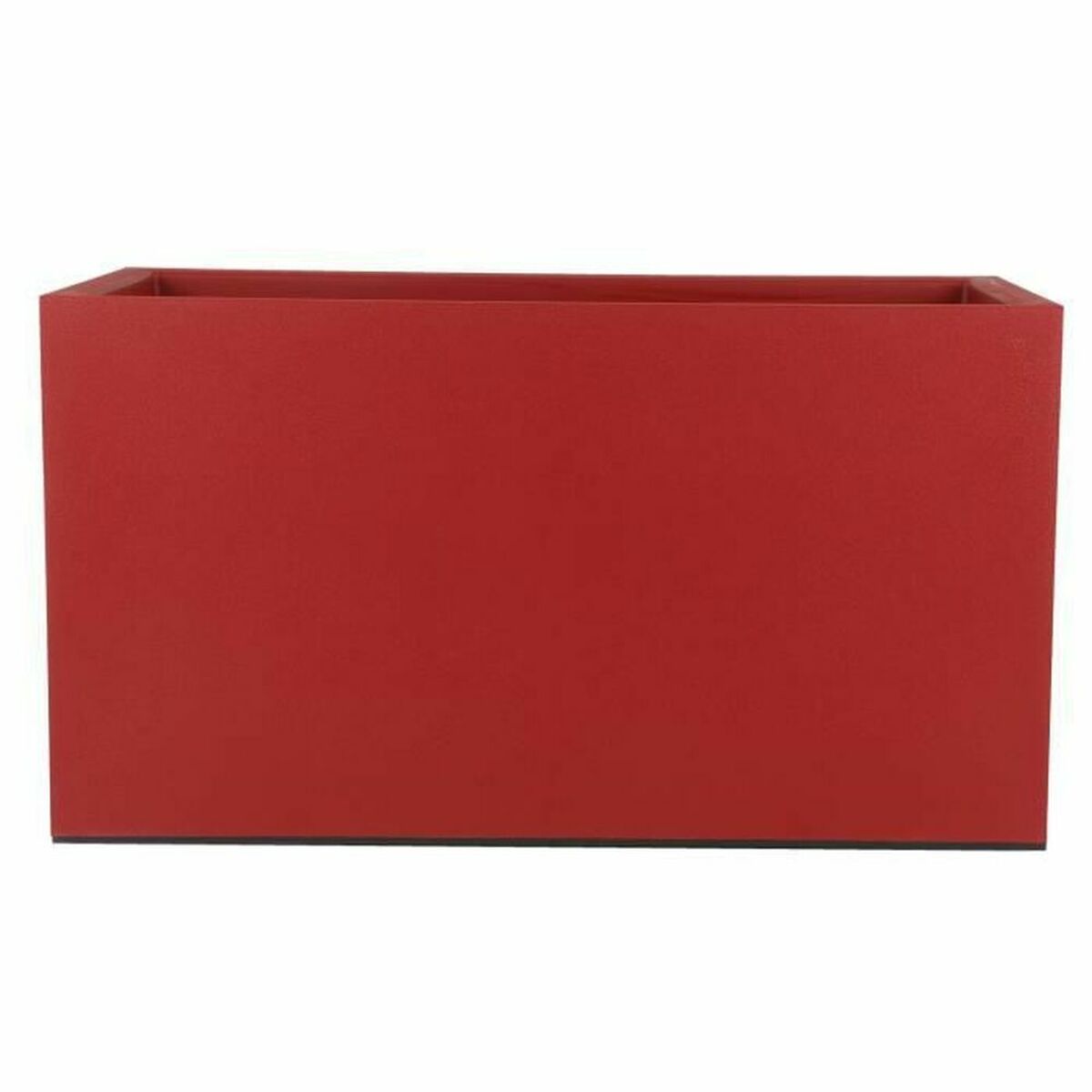 Maceta Riviera 80 x 40 cm Rojo Plástico Cuadrada 2 S7152110_1