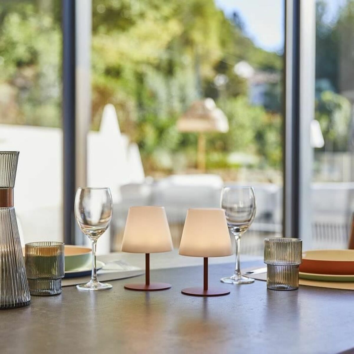 Lámpara de mesa Lumisky Marrón oscuro 2 S71001058_1