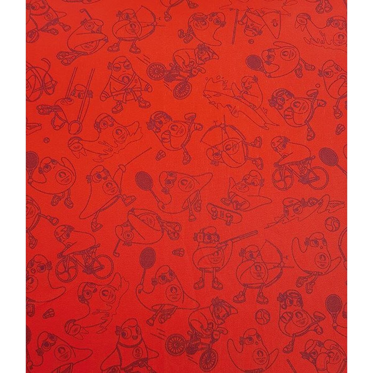 Sillón Infantil Fun House Paris 2024 Olympic Games Blanco Rojo 3 S71000613_2