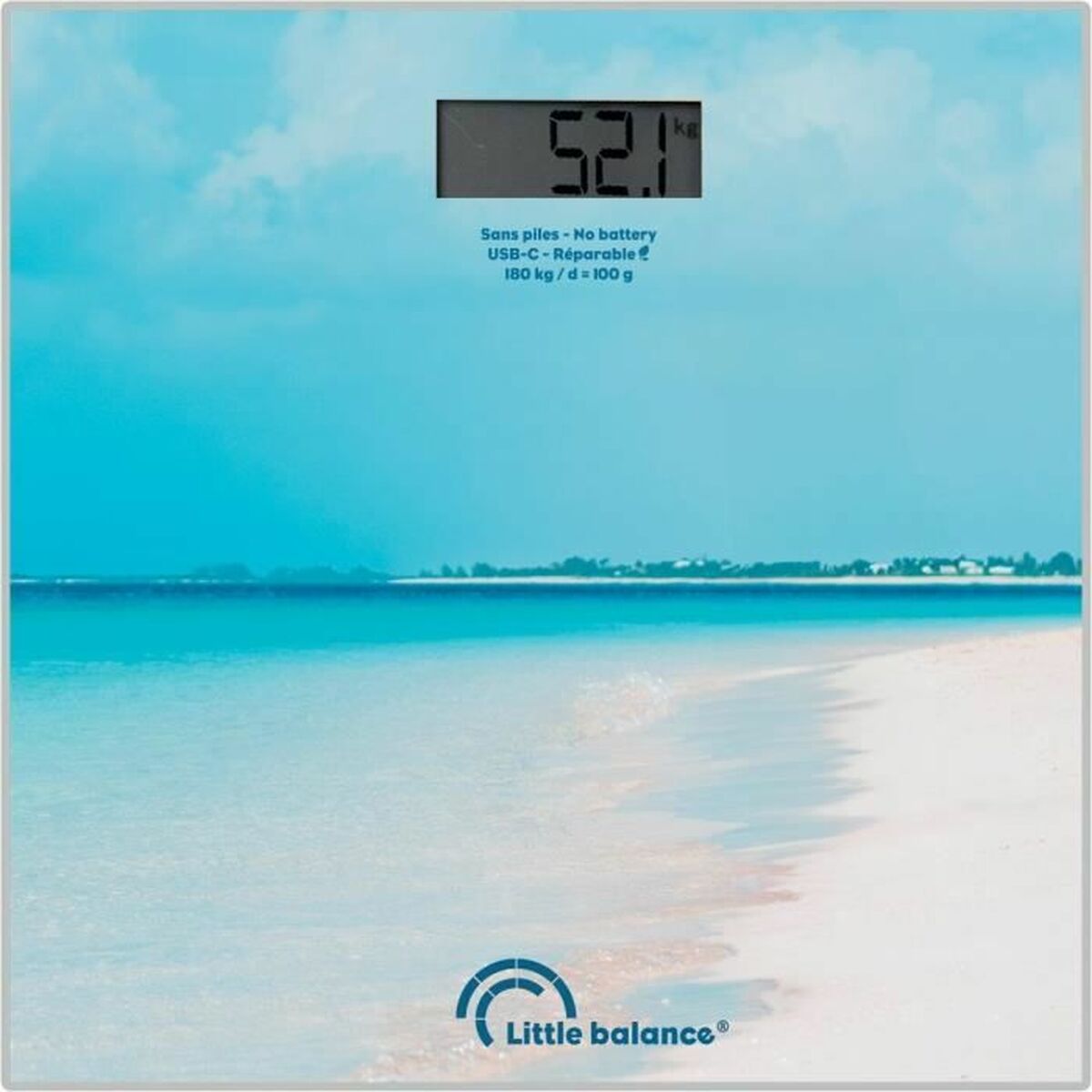 Báscula Digital de Baño Little Balance Caribe Azul 4 S71016991_3