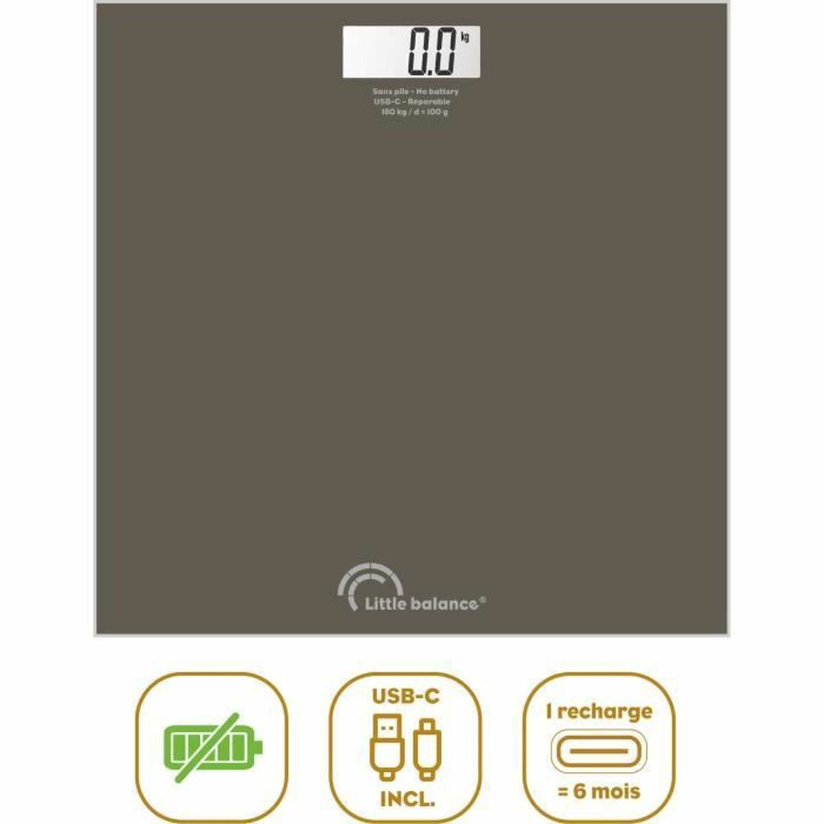 Báscula Digital de Baño Little Balance SB3 1 S71016994_0