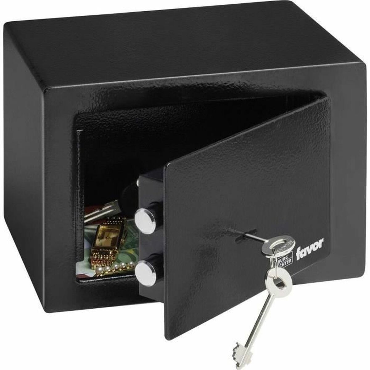 Caja fuerte Burg-Wachter 17 x 23 x 17 cm Negro Metal 1 S7181009_0