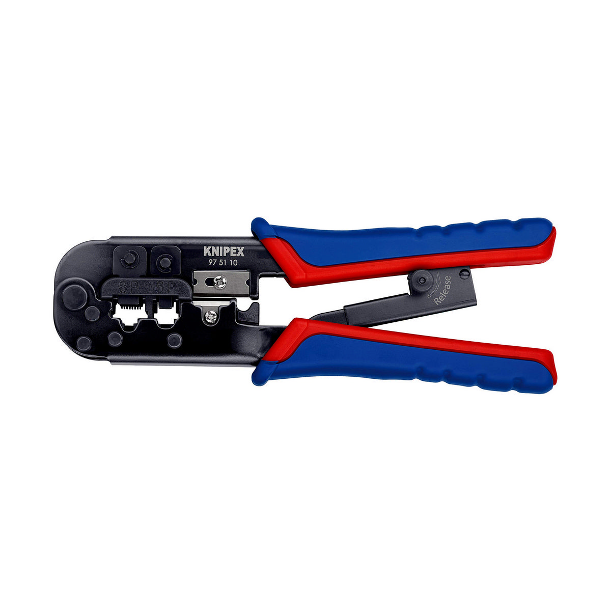 Crimpadora Knipex 70 x 18 x 190 mm Cables y conectores (1 unidad) 1 S7913422_0