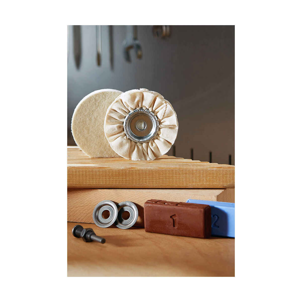 Juego de pulido para bricolaje Wolfcraft 2178000 7 Piezas 2 S7907179_1