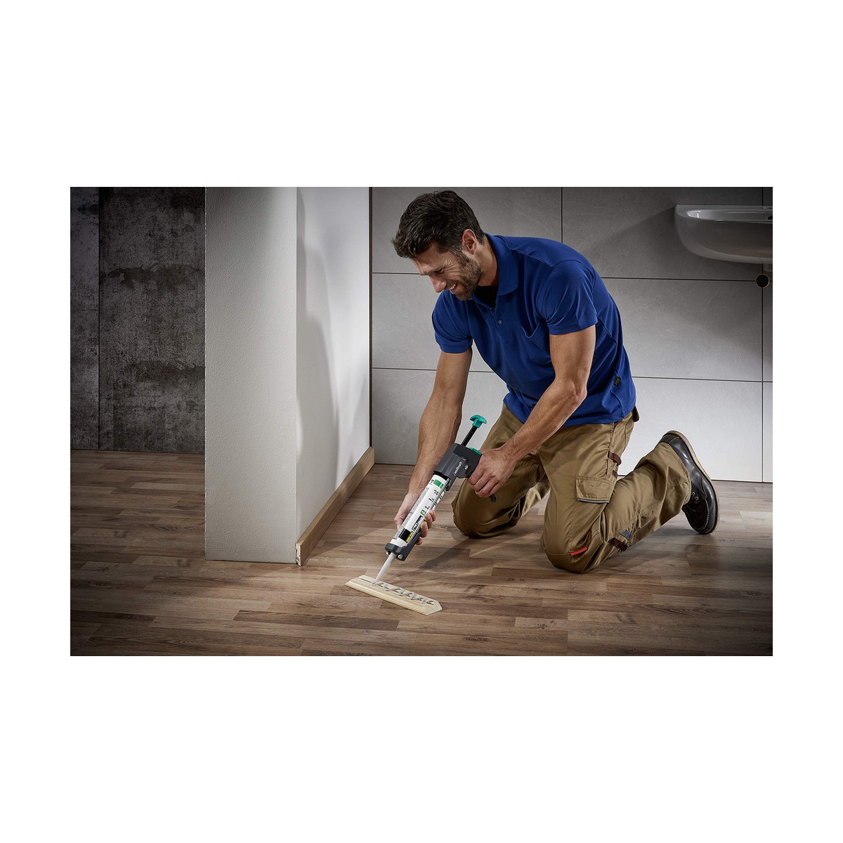 Pistola de silicona Wolfcraft mg 600 pro Negro 4 S7909600_3