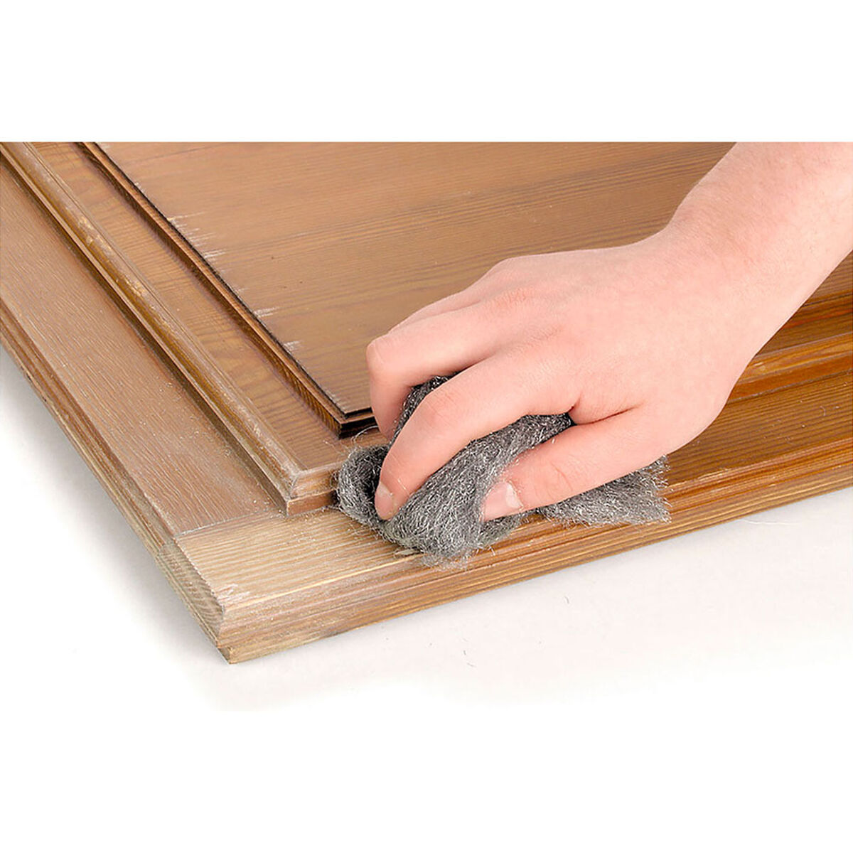 Lana de acero Wolfcraft 6098000 1 200 g 3 S7923161_2