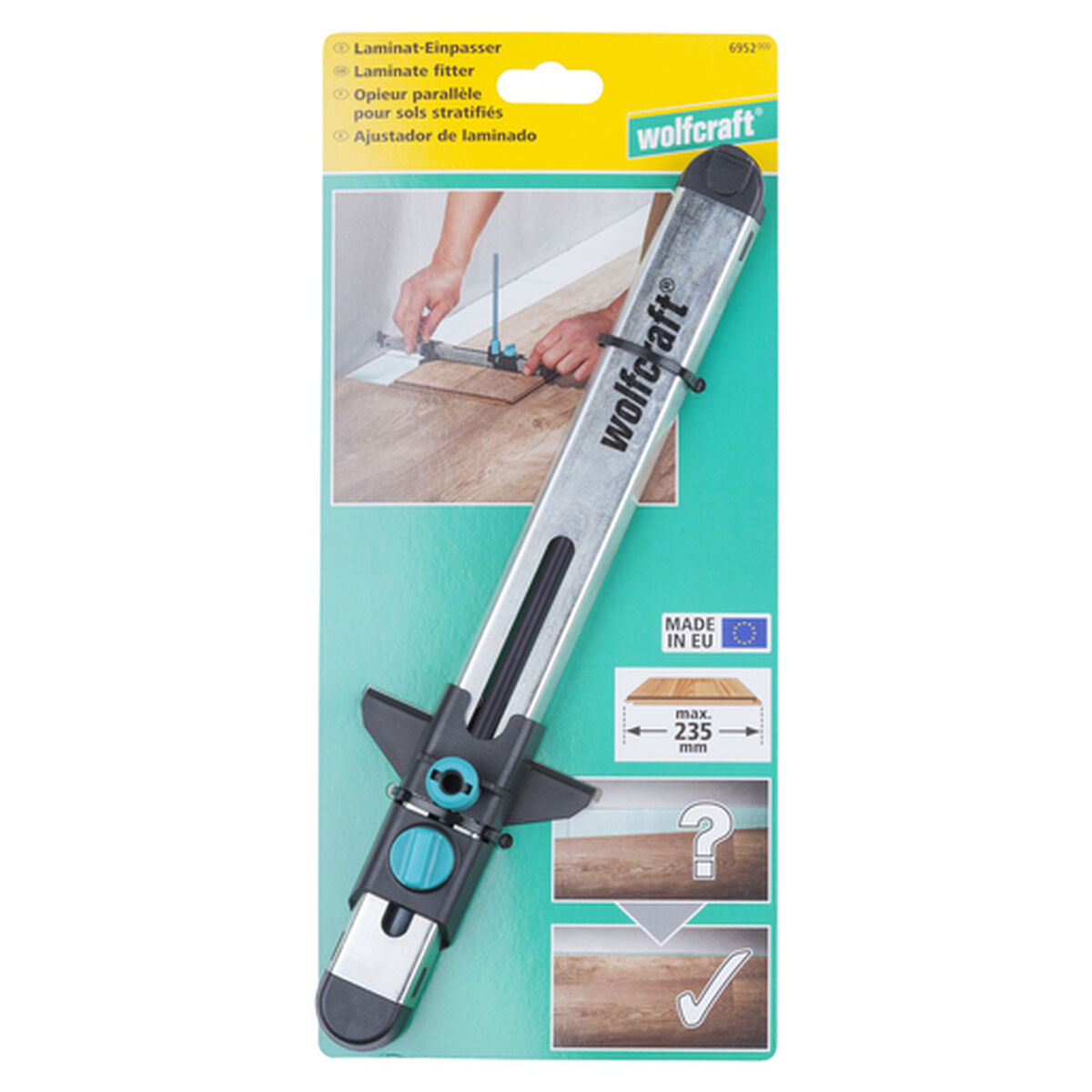 Ajustador de laminado Wolfcraft 6952000 3 S7921546_2