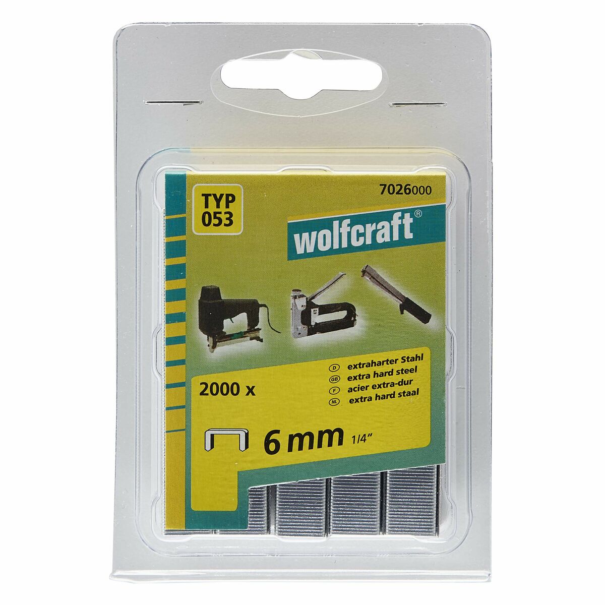 Grapas Wolfcraft 7026000 Nº 053 2000 Unidades 2 S7907663_1