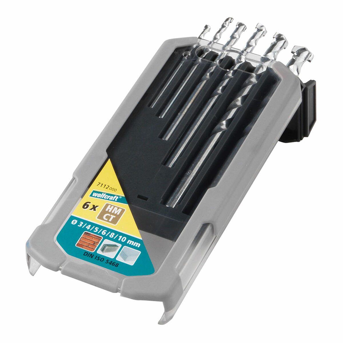 Set de brocas Wolfcraft 7112000 Piedra 6 Piezas 1 S7917605_0