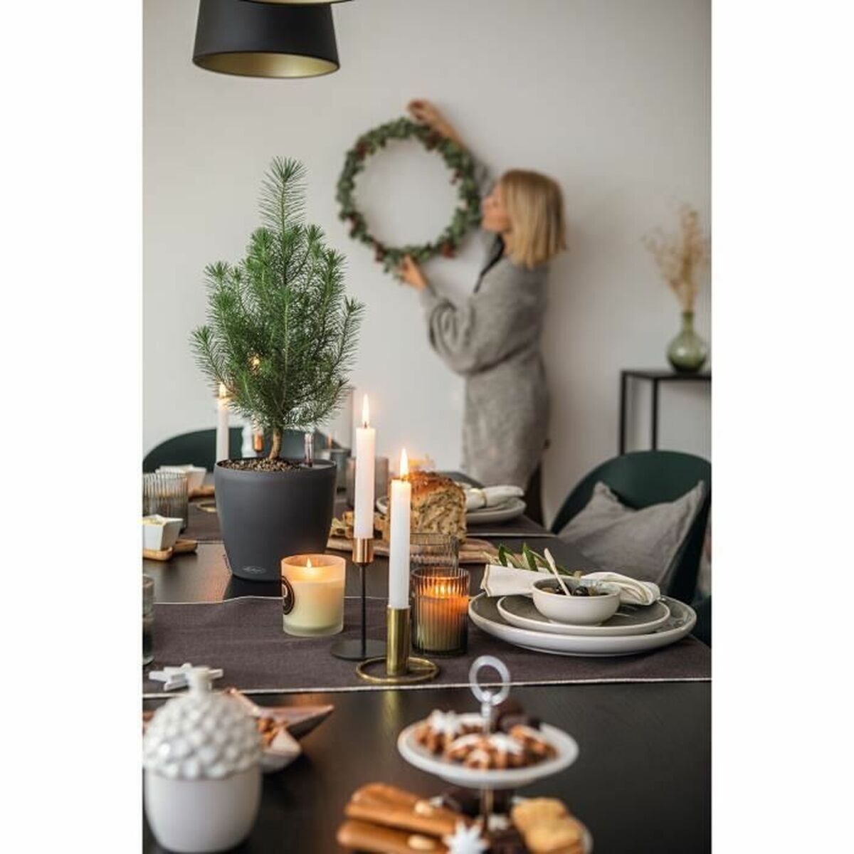 Maceta Lechuza Gris Polipropileno Redondo 5 S71018689_4