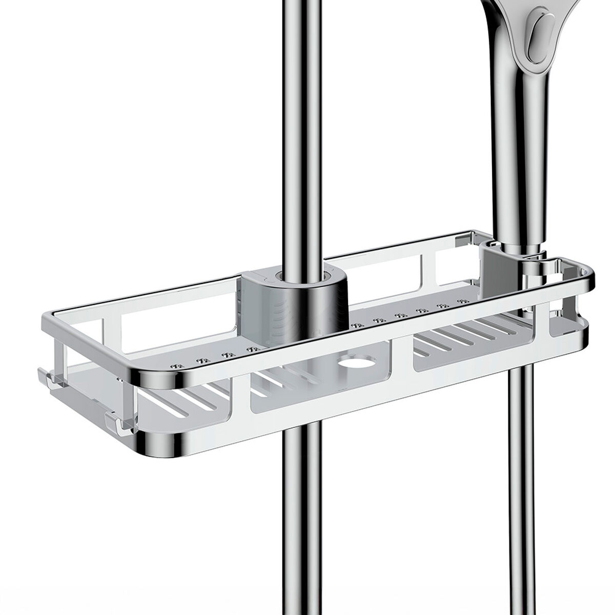 Estantería de Baño Wenko libertà Cromo ABS 28,5 X 4 X 11,5 CM 2 S7928433_1