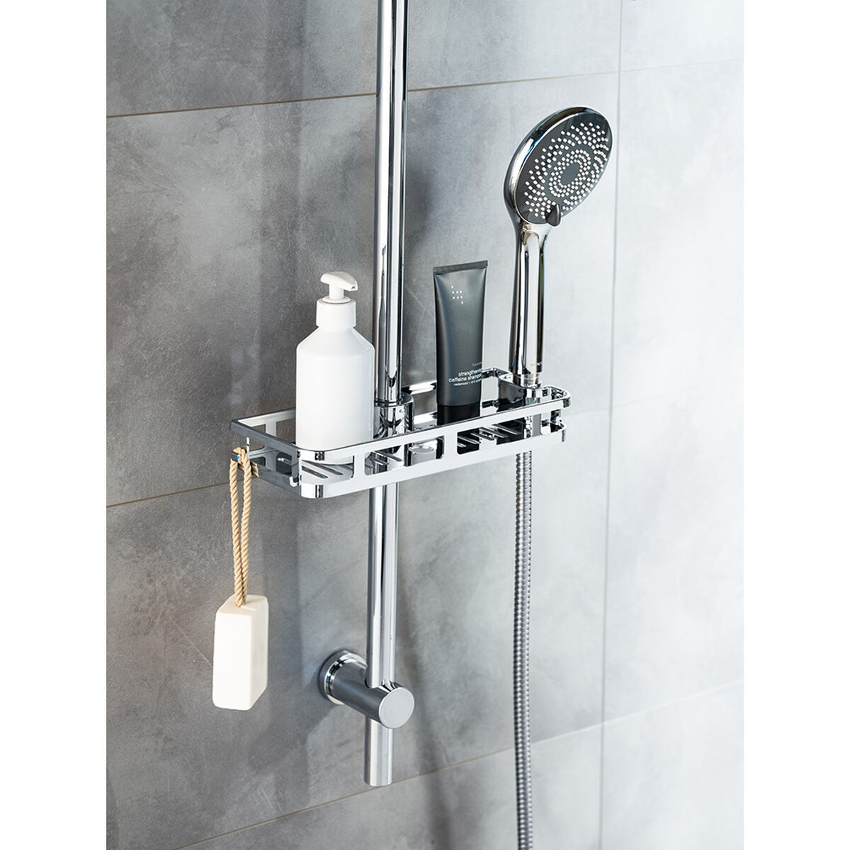 Estantería de Baño Wenko libertà Cromo ABS 28,5 X 4 X 11,5 CM 3 S7928433_2