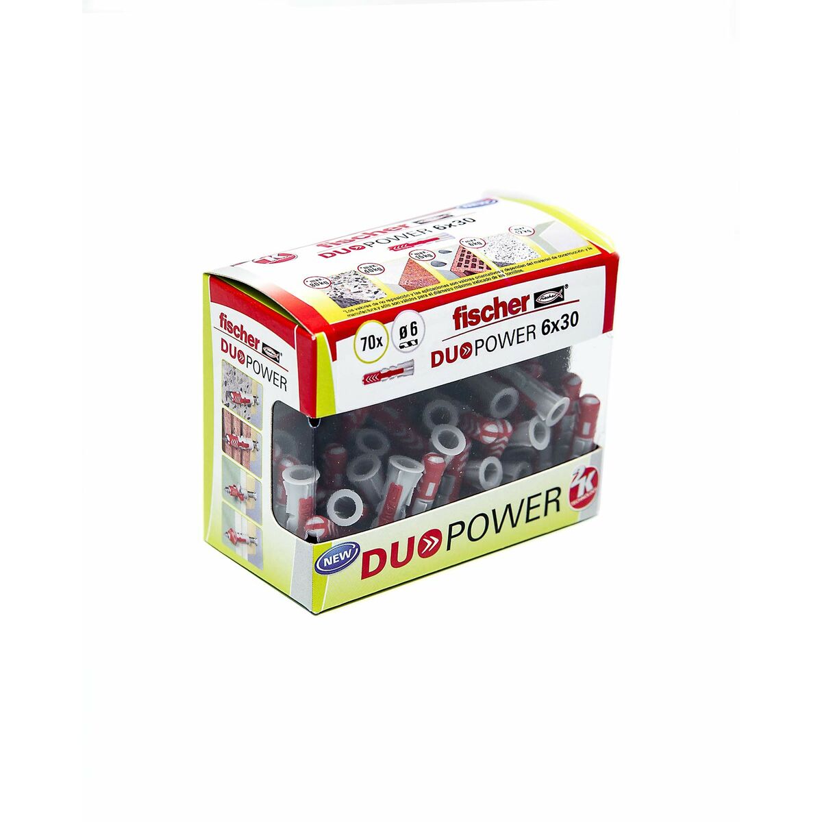Tacos Fischer duopower 6 x 30 mm 70 unidades 1 S7913083_0