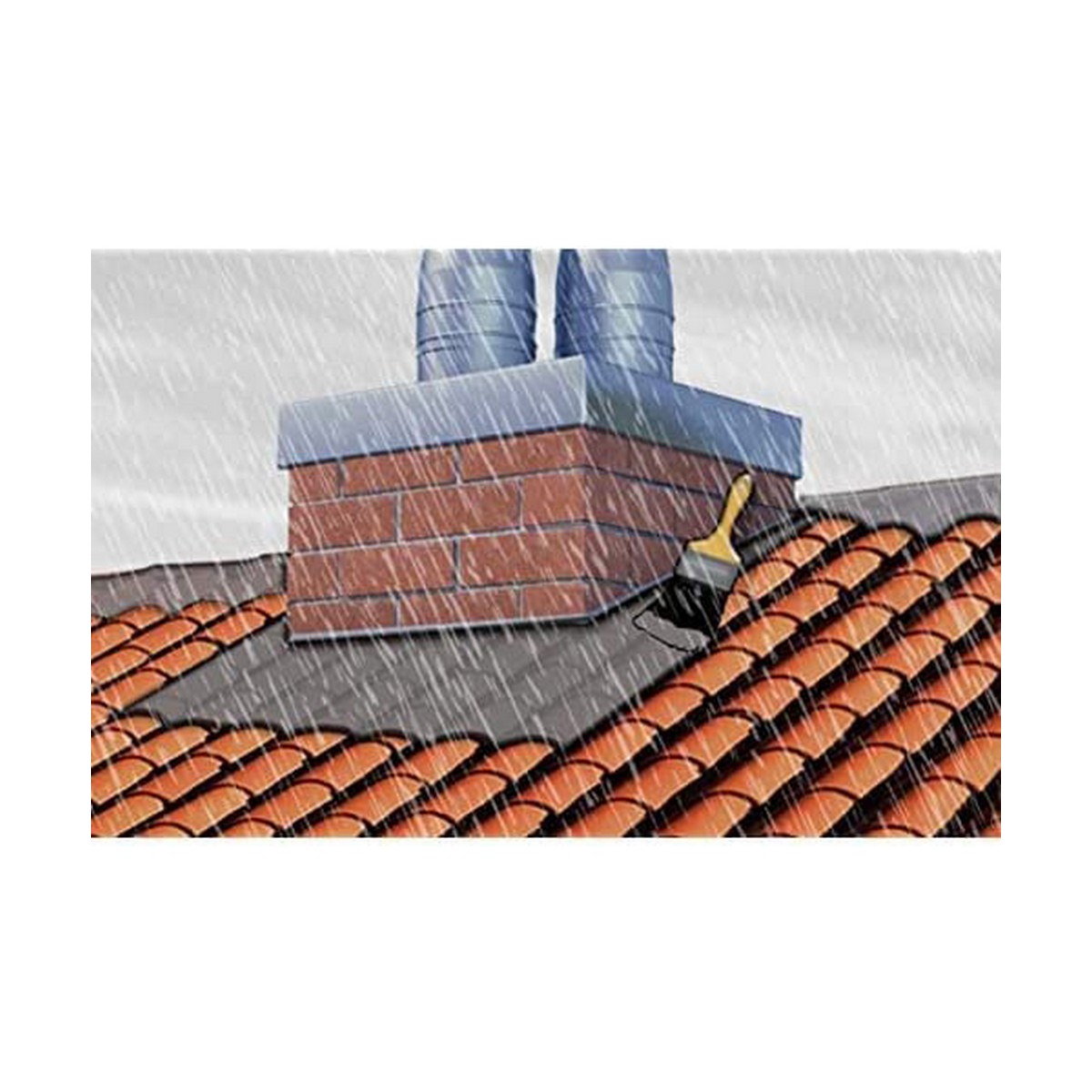 Impermeabilizante Fischer 548552 Blanco 4 L 2 S7905772_1