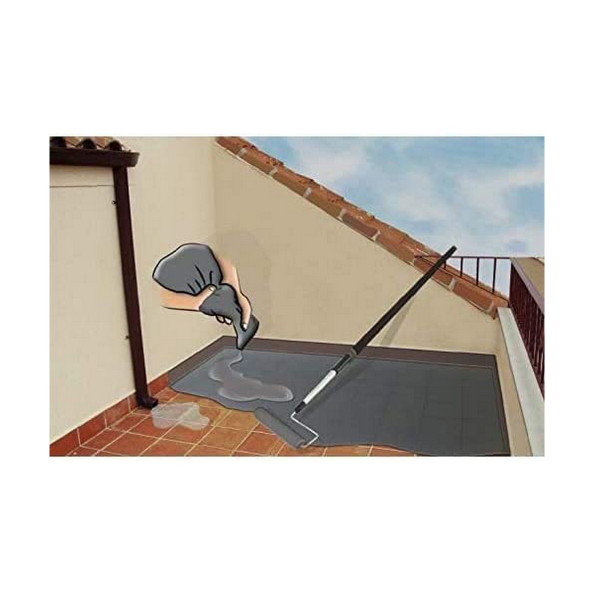 Impermeabilizante Fischer 548552 Blanco 4 L 3 S7905772_2