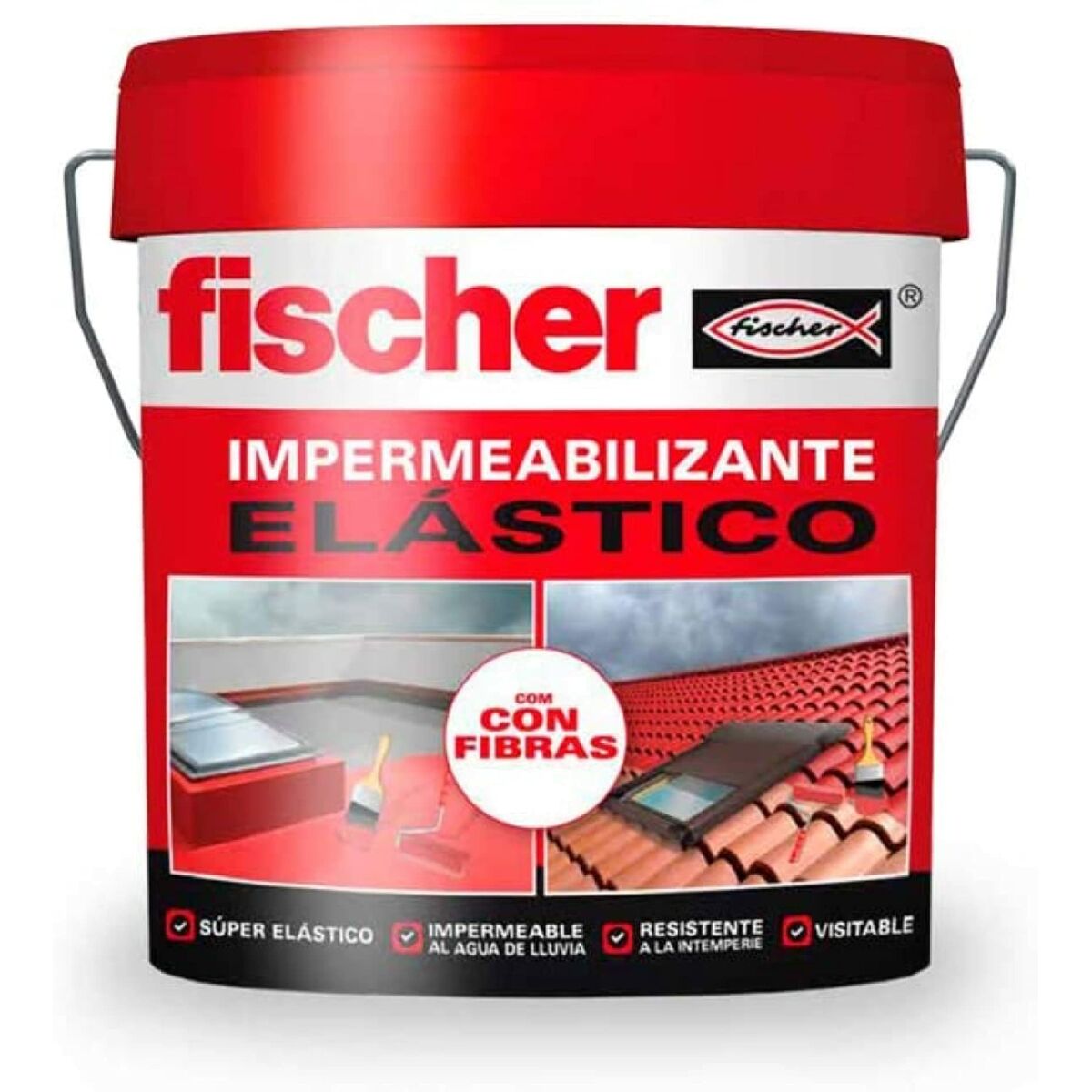 Impermeabilizante Fischer Ms Rojo 750 ml 1 S7906307_0