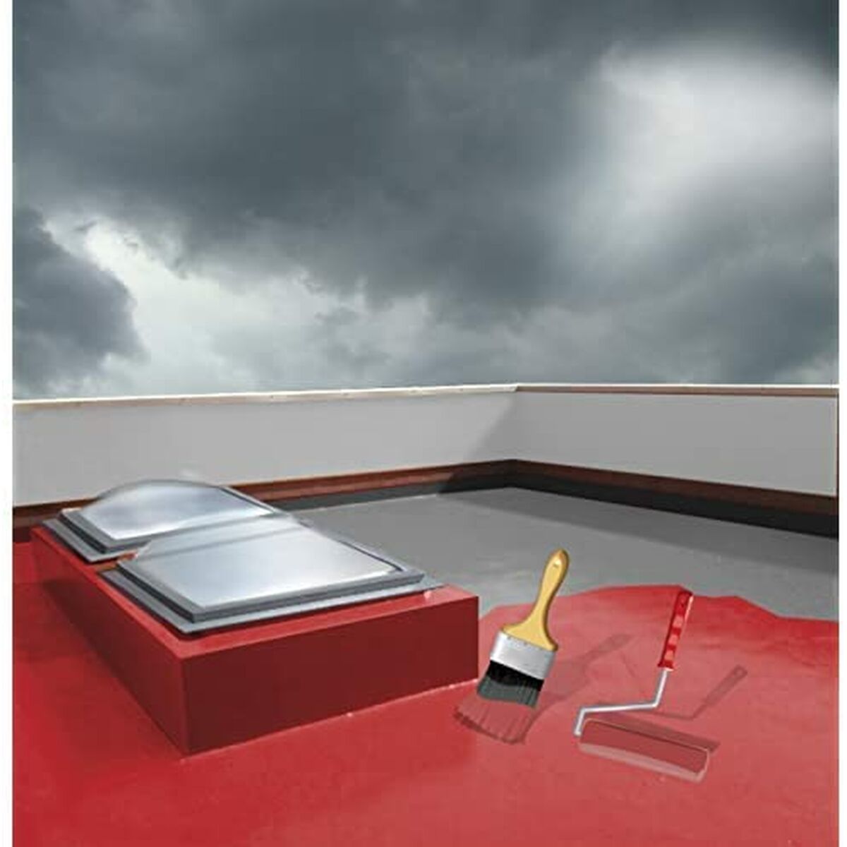 Impermeabilizante Fischer Ms Rojo 750 ml 6 S7906307_5