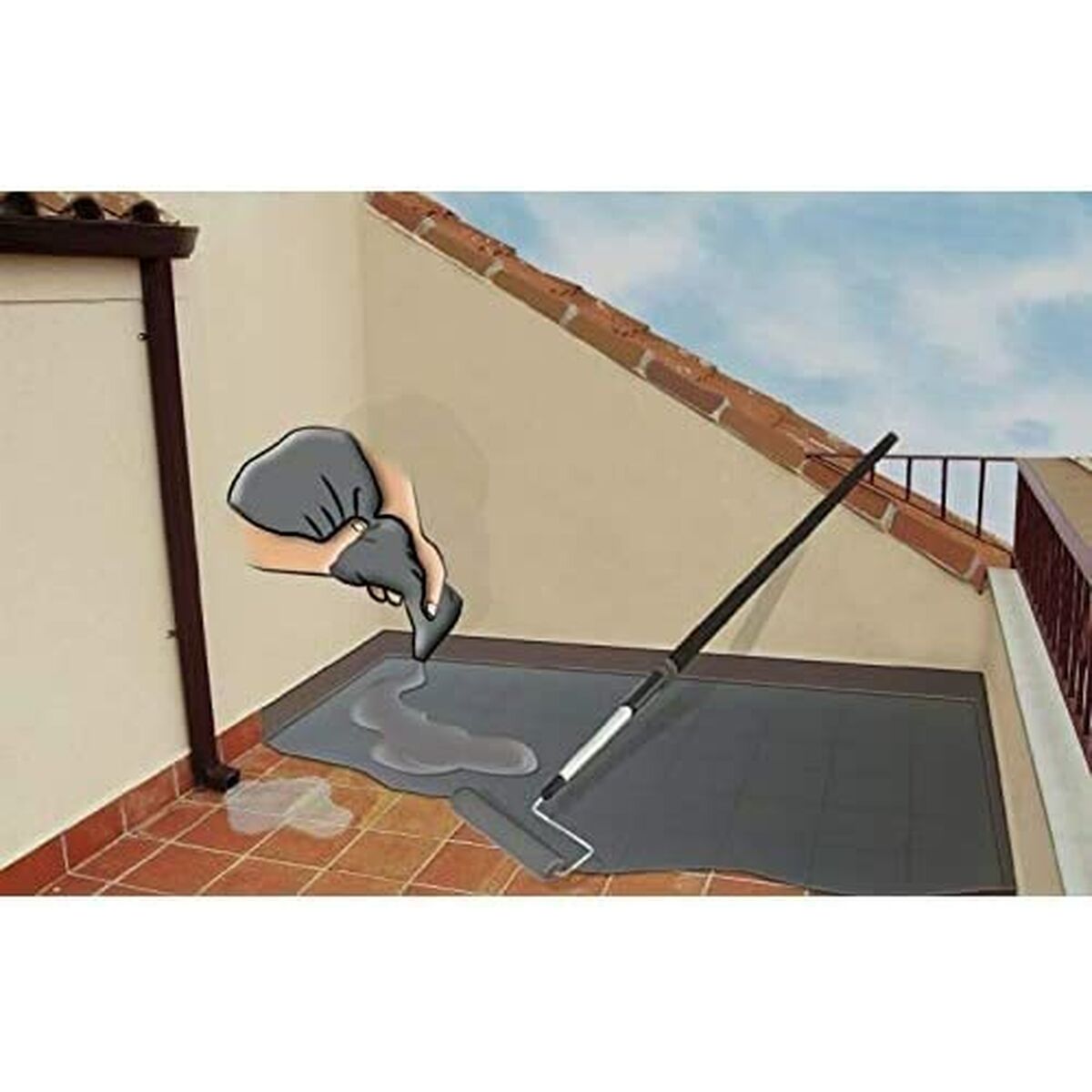 Impermeabilizante Fischer Ms Gris 750 ml 6 S7906308_5