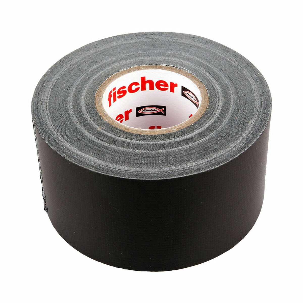 Cinta americana Fischer 560903 25 m x 48 mm Negro Gris 1 S7913090_0