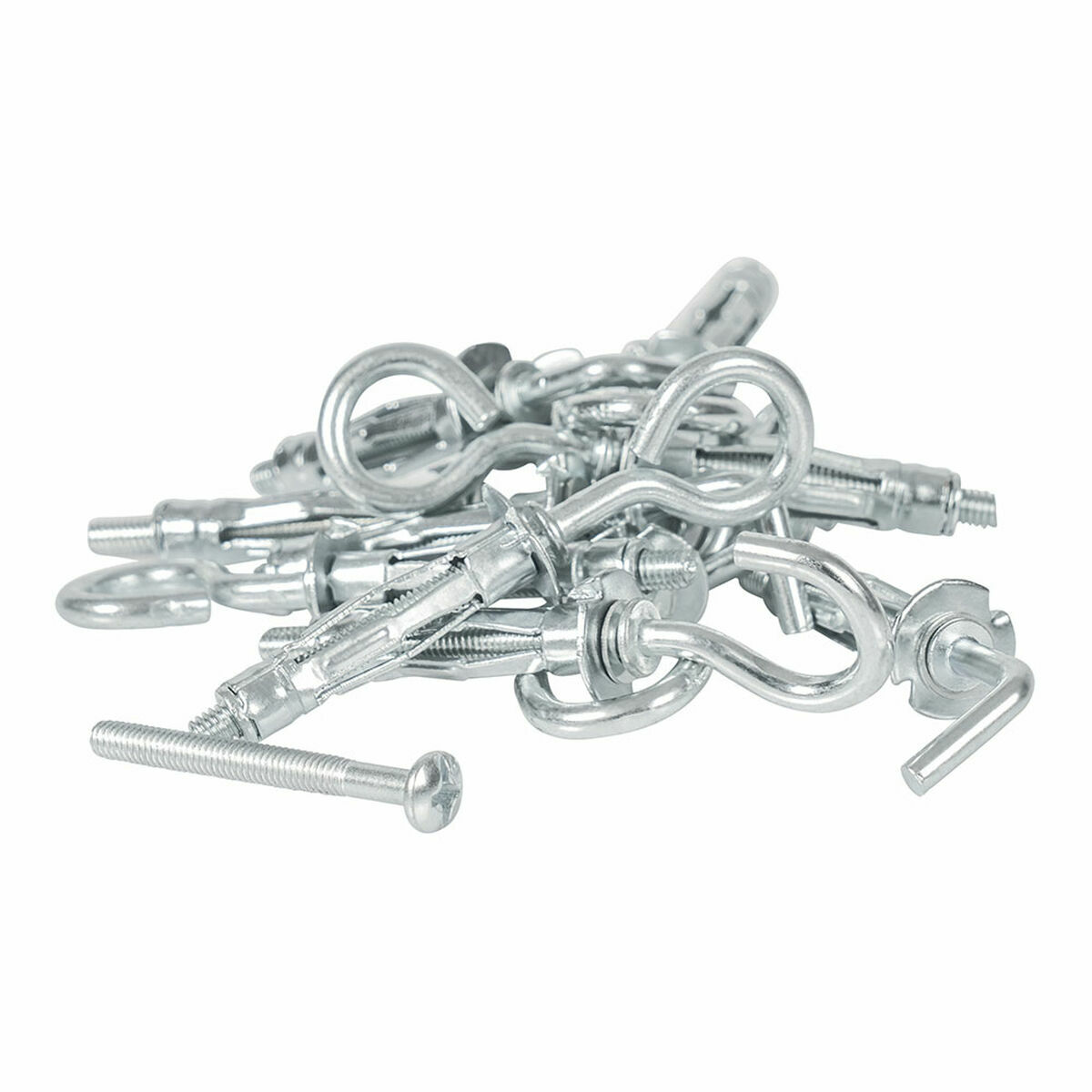 Tacos y tornillos Rapid Ø 8 x 32 mm Metal Expansión 12 Unidades 2 S7923684_1