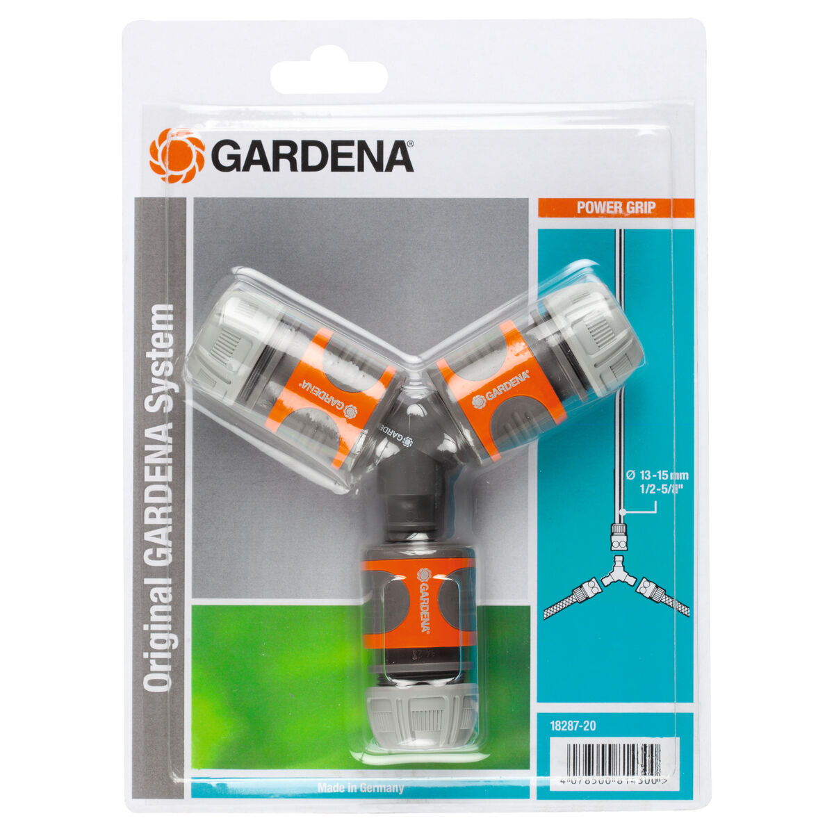 Conector de manguera Gardena 18287-20 Ø 15 mm 1/2" Triple Sistema de riego 2 S7169921_1