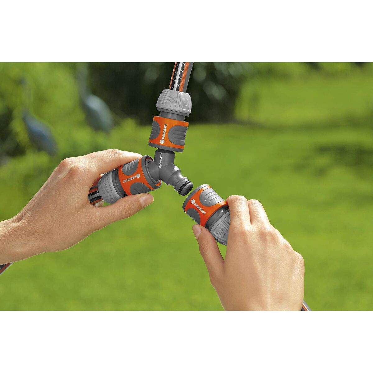 Conector de manguera Gardena 18287-20 Ø 15 mm 1/2" Triple Sistema de riego 4 S7169921_3