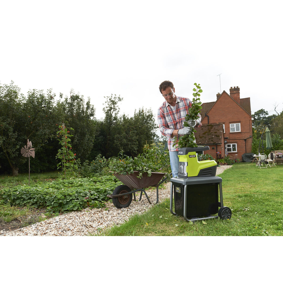 Trituradora de jardín Ryobi RSH3045U 3000 W 14 S7151968_13