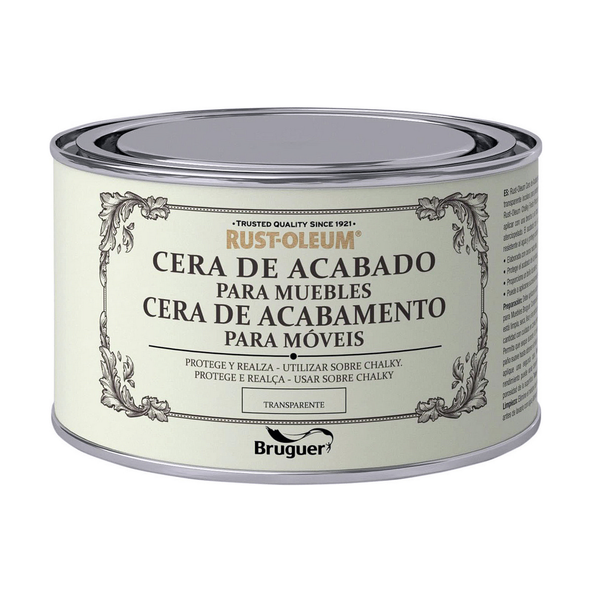 Cera para madera Bruguer Transparente 400 ml 0,4 l 1 S7908859_0