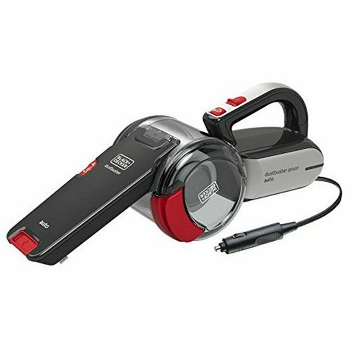Aspirador de Mano Ciclónico Black & Decker PV1200AV 12,5 W 0,44 L Negro Rojo 1 S0404646_0