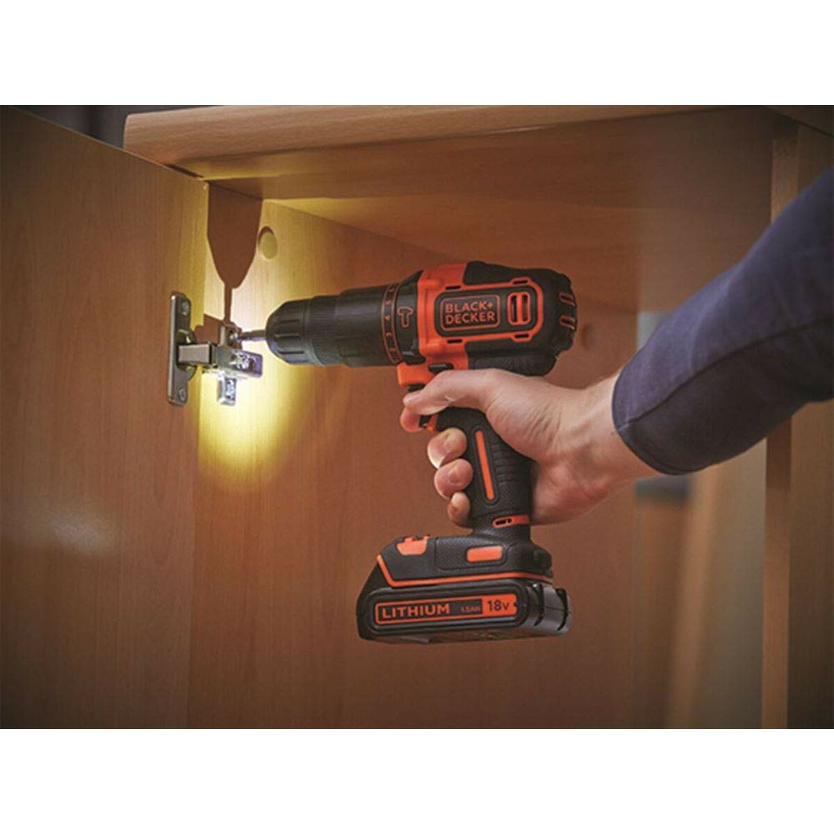 Taladro Percutor Black & Decker 18 V 9 S7928899_8