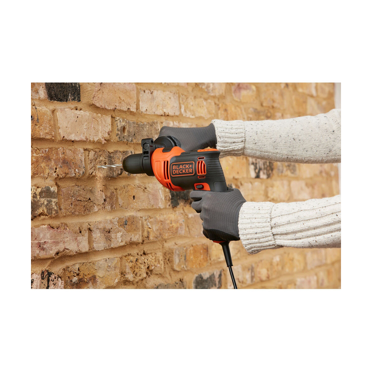 Set de taladro y accesorios Black & Decker BEH710K-QS 230 V 710 W 8 S7908526_7