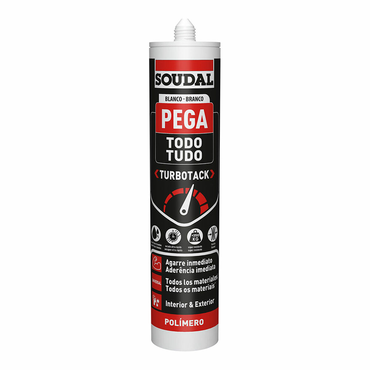 Adhesivo de montaje Soudal Turbotack 160280 290 ml 1 S7922300_0