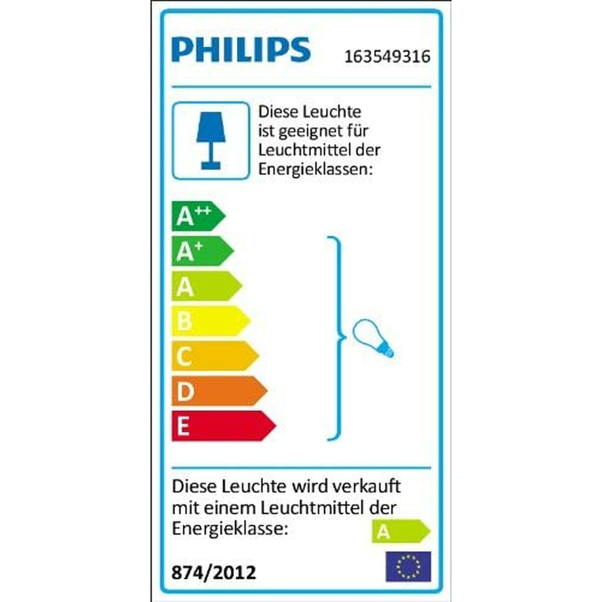 Baliza Philips 16354/93/16 Antracita 12,1 x 80,2 x 12,1 cm Aluminio Plástico (4000 K) (Blanco Cálido) (2700 K) 5 S7908842_4
